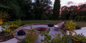 Террасная доска ДПК Bamberg Natural Karelian Birch (патио, благоустройство) 5