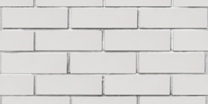 Клинкерный кирпич ЛСР Вернамо белый, гладкий, 0,7 НФ на белом шве