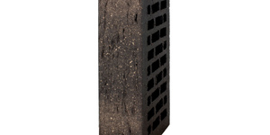 Кирпич облицовочный ЛСР, графитовый с посыпкой рустик (2)