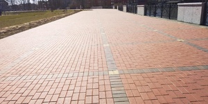 Клинкер тротуарный ЛСР Лондон, красный 10