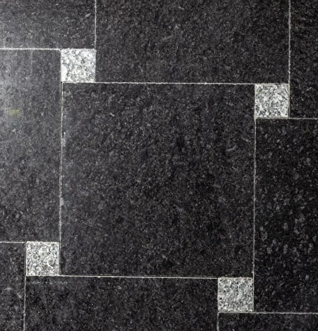 Гранитная плитка Black Pearl, Thermo 6