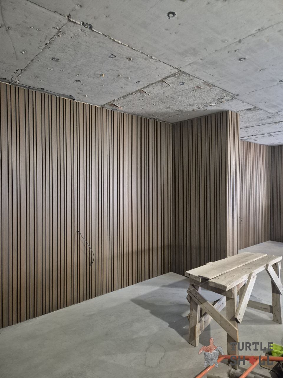 Реечная панель Different Lines, Australian Palisander, Co-Extrusion 1