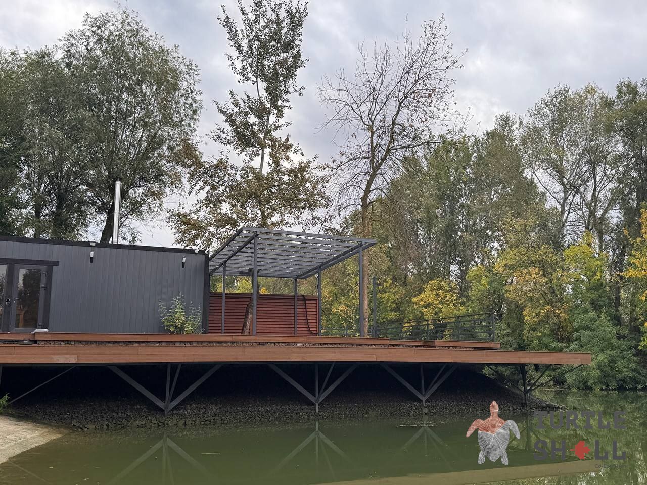 Террасная доска Turtle Shell, Australian Palisander, Co-Extrusion Dual 2