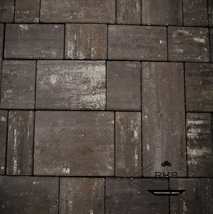 Плитка тротуарная SteinRus, Инсбрук Тироль, Color Mix Сепия, 60 мм в Воронеже