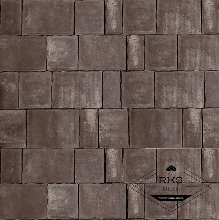 Плитка тротуарная SteinRus, Старый Город, Color Mix Браун, 60 мм в Воронеже