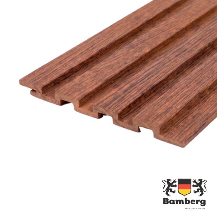 Реечная панель Bar Lines, African Bubinga в Воронеже