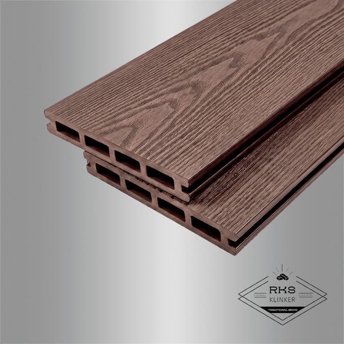 Террасная доска ДПК Бамберг пустотелая, 3D Натур, Орех (Walnut) в Воронеже