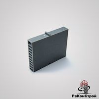 Вентиляционная коробочка BAUT светло-серая, 80x60x12 мм в Воронеже