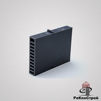 Вентиляционная коробочка BAUT тёмно-серая, 80x60x12 мм в Воронеже