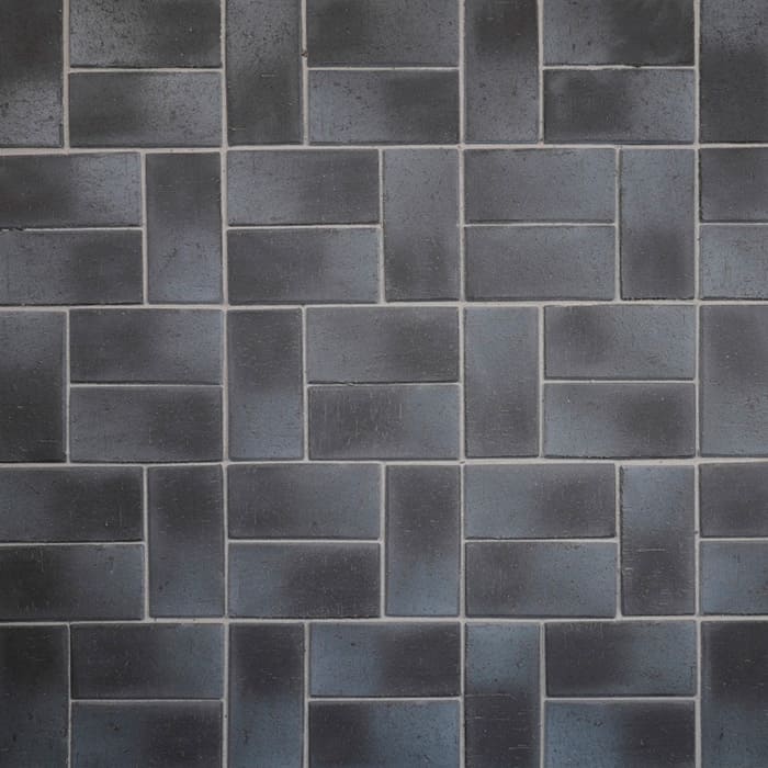 Клинкер тротуарный ангобированный ЛСР "Зальцбург" Платина Классик в Воронеже