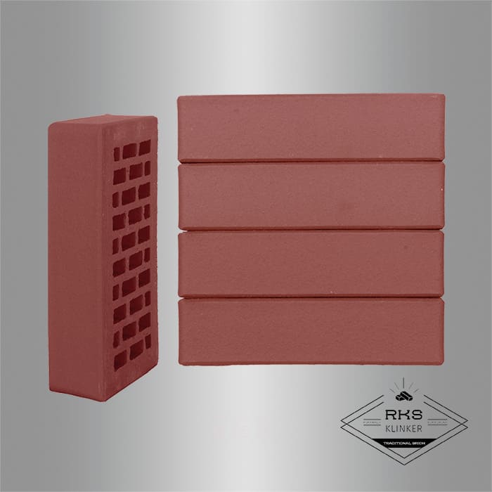 Кирпич облицовочный ЛСР, Винный, Гладкий, 1НФ в Воронеже