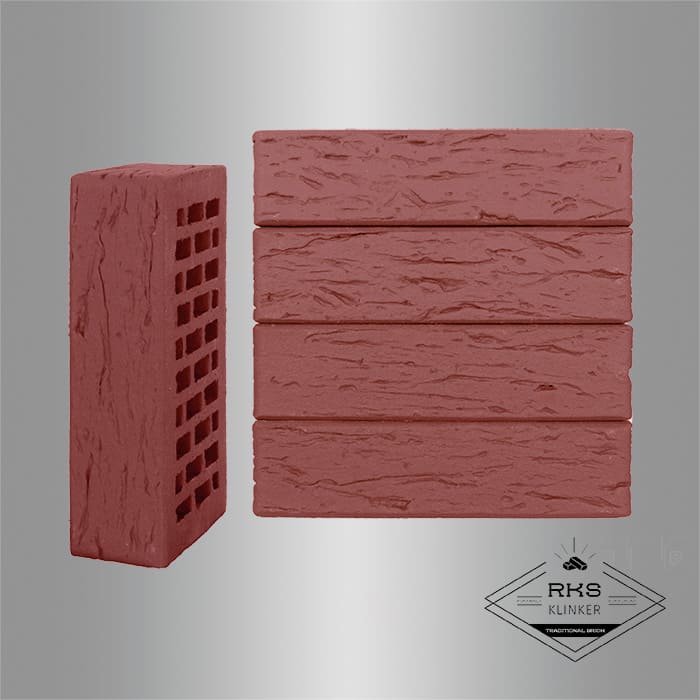 Кирпич облицовочный ЛСР, Винный, Рустик, 1НФ в Воронеже