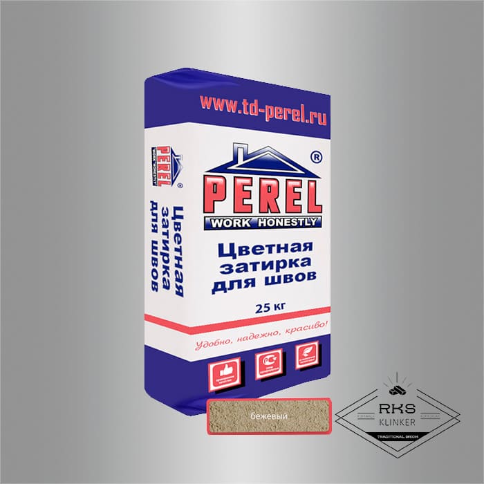 Зимняя затирочная смесь Perel RL 20/бежевая в Воронеже