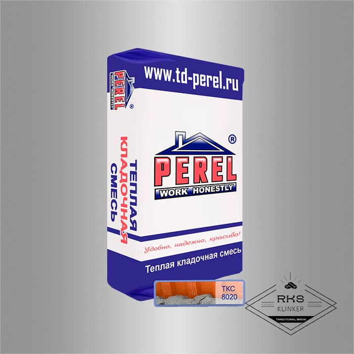 Теплоизоляционный кладочный раствор PEREL TKS 8020 в Воронеже