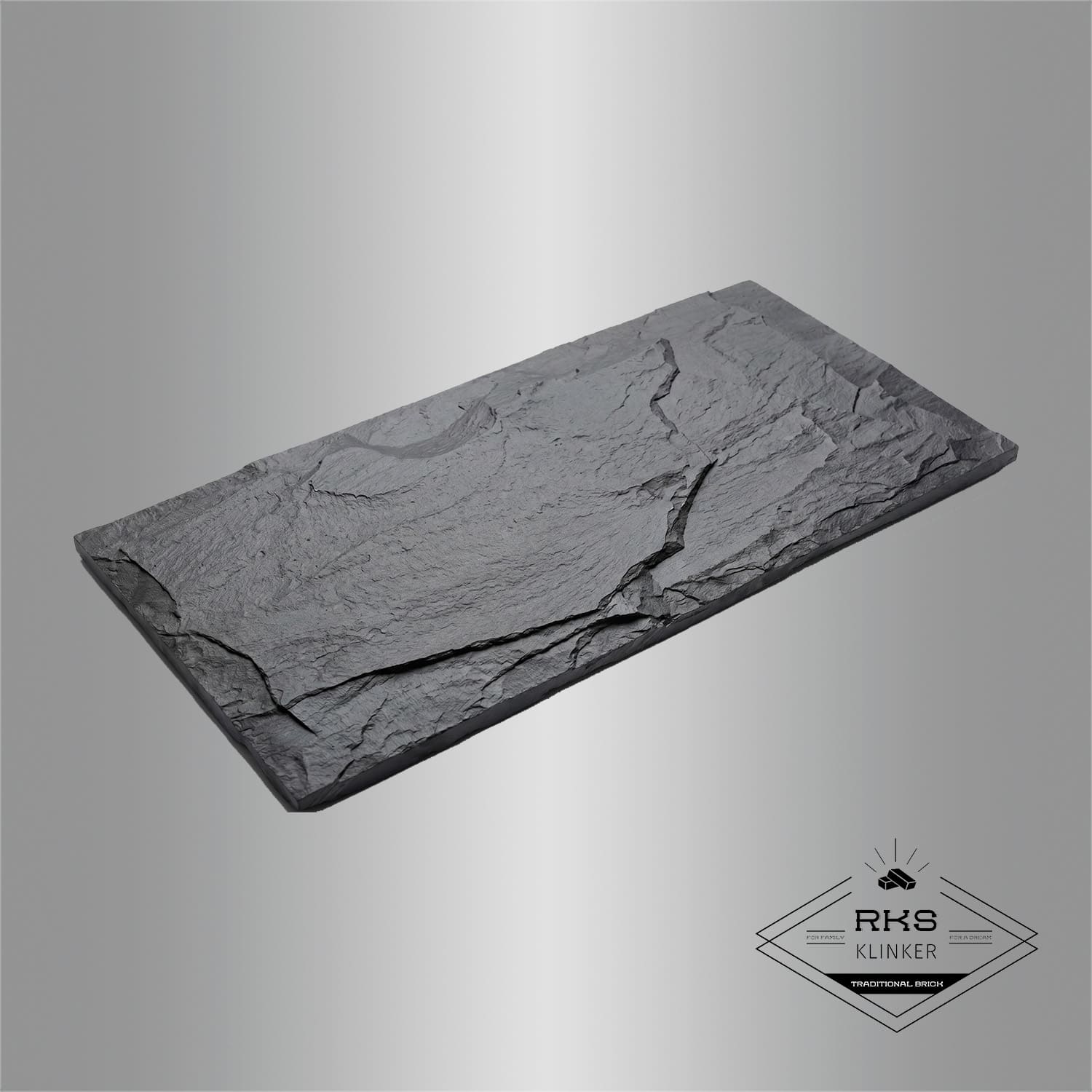 Плитка из камня Сланец Black Mushroom 400х200 мм в Воронеже