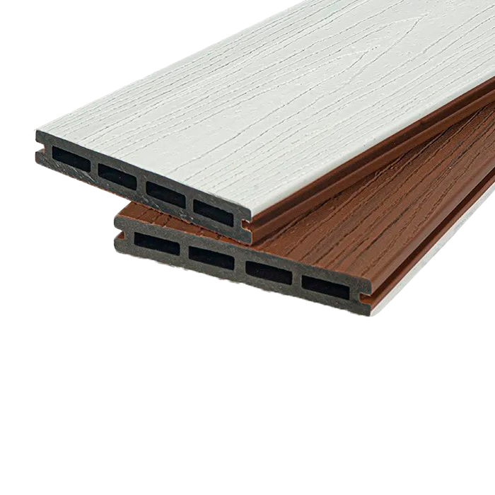 Террасная доска из ДПК Dual POLIVAN GROUP, Profi Co-Extrusion,White в Воронеже