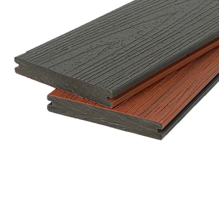 Террасная доска из ДПК Dual POLIVAN GROUP,Solid Co-Extrusion,Grey dark в Воронеже