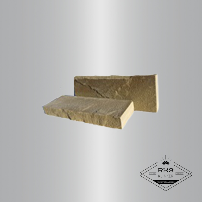 Ступени колотые ParkStone из камня песчаник зелёного оттенка в Воронеже