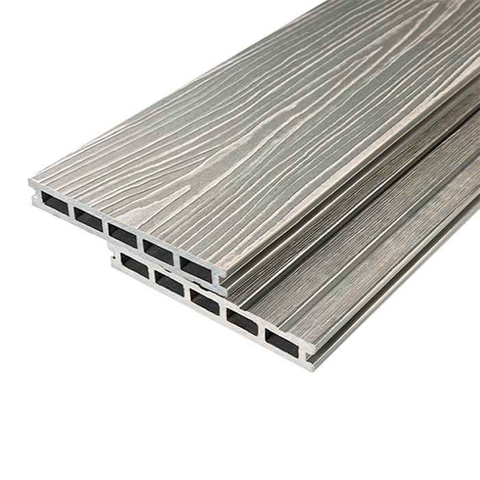 Террасная доска из ДПК RusDecking, UnoDeck Mogano, Серый в Воронеже