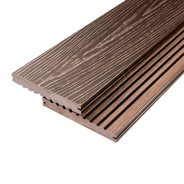 Террасная доска из ДПК RusDecking, UnoDeck Solid, Венге в Воронеже