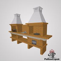 Печь-барбекю Saunday 734 в Воронеже