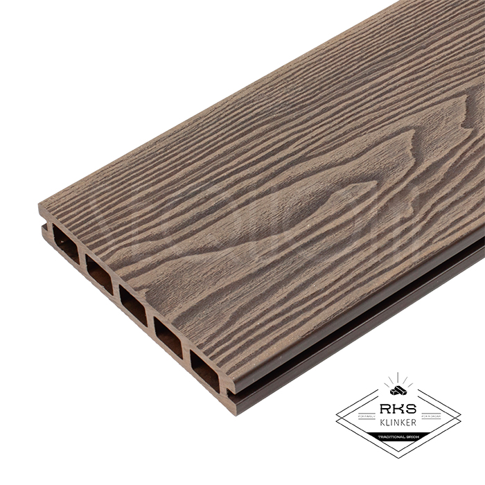 Террасная доска из ДПК SEQUOIA®, DUAL 3D WOOD, Brown, 146x24x6000 мм в Воронеже