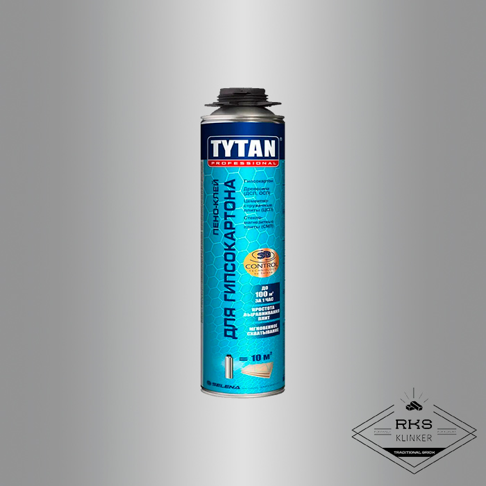 Пено-клей для гипсокартона TYTAN Professional, 840 мл в Воронеже