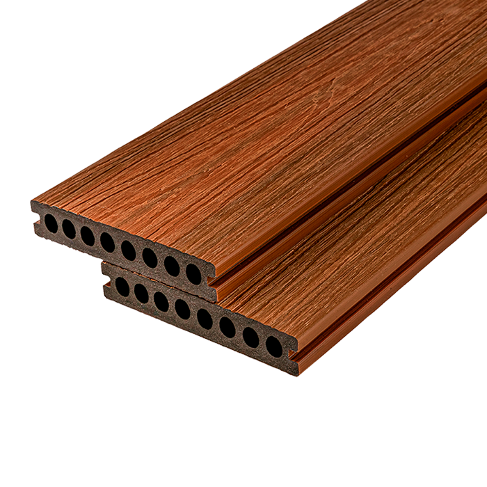 Террасная доска Turtle Shell Round, Thai Teak, Co-Extrusion Dual в Воронеже