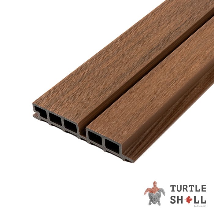 Реечная панель Double Lines, Australian Palisander, Co-Extrusion в Воронеже