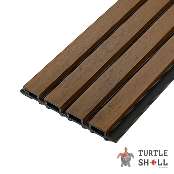 Реечная панель Middle Lines Dual, Thai Teak, Co-Extrusion в Воронеже