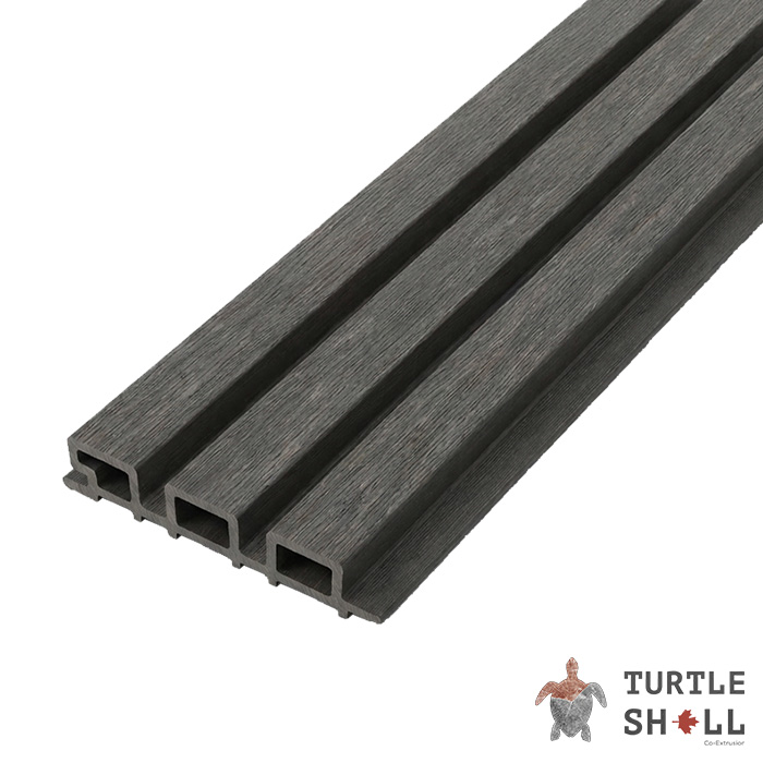 Реечная панель ДПК Middle Lines, Faroese Smokewood, Коэкструзия (FS 15) в Воронеже