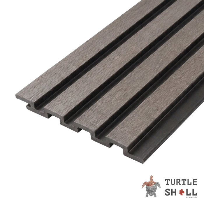 Реечная панель Bar Lines, Faroese Smokewood, Co-extrusion в Воронеже