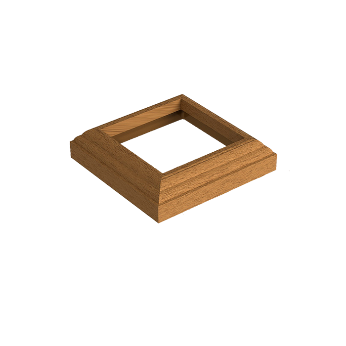 Крышка нижняя для столба из ДПК Woodvex,Select, вуд в Воронеже