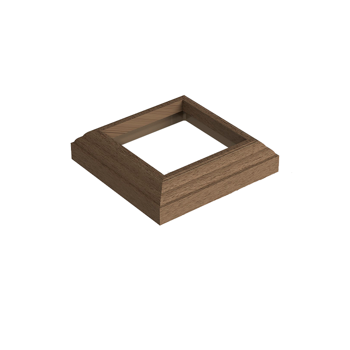 Крышка нижняя для столба из ДПК Woodvex,Select, кофе в Воронеже