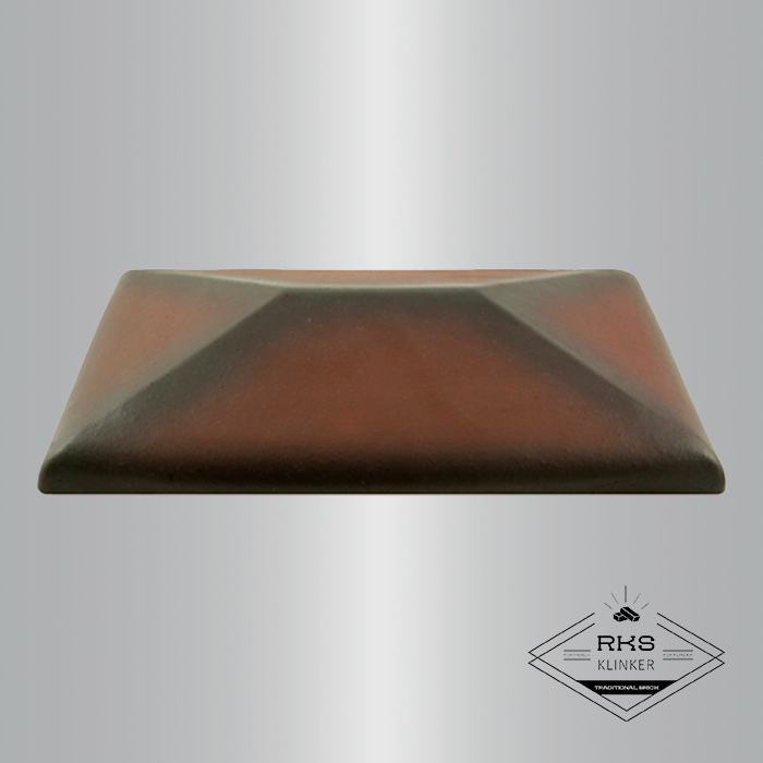 Клинкерный колпак на столб ZG Clinker, СР 300х425 мм, ольха в Воронеже