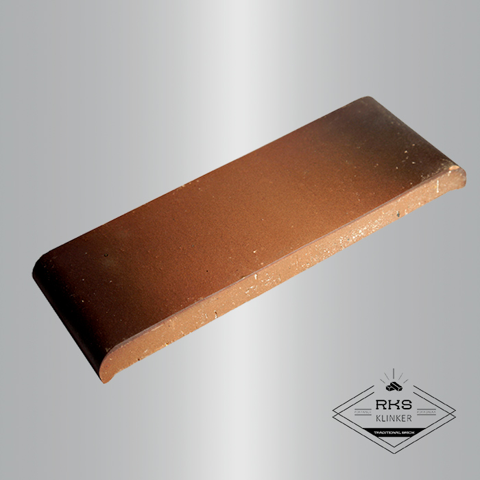 Парапетная плитка ZG Clinker, КР20 190x110x25 мм, Каштановая в Воронеже