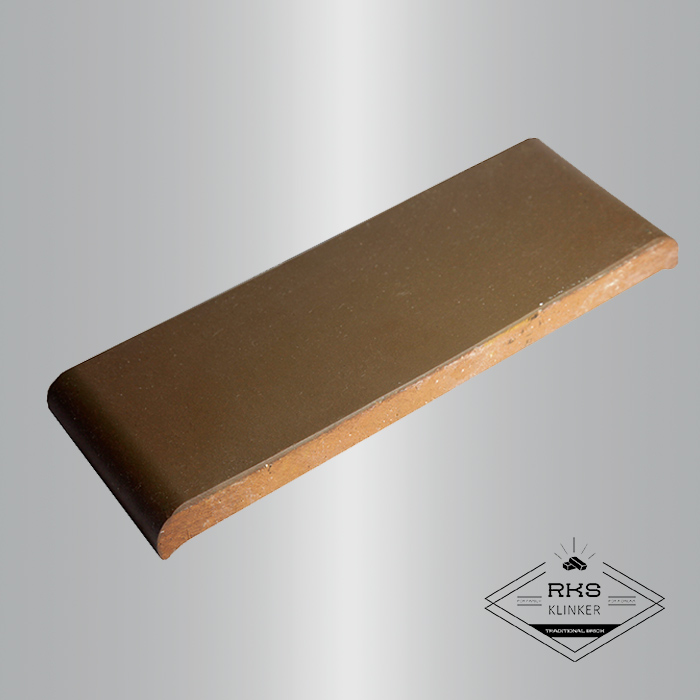 Парапетная плитка ZG Clinker, КР20 190x110x25 мм, Коричневая в Воронеже