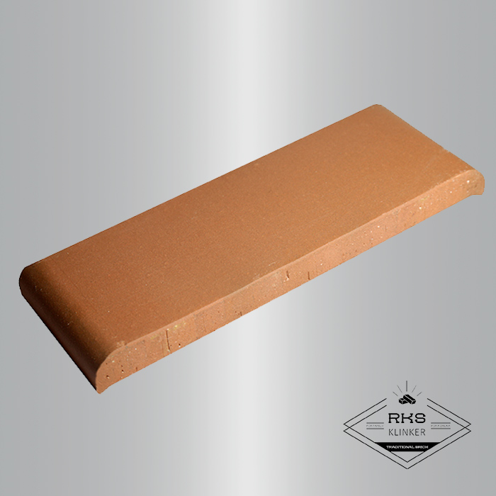 Парапетная плитка ZG Clinker, КР20 190x110x25 мм, Красная в Воронеже