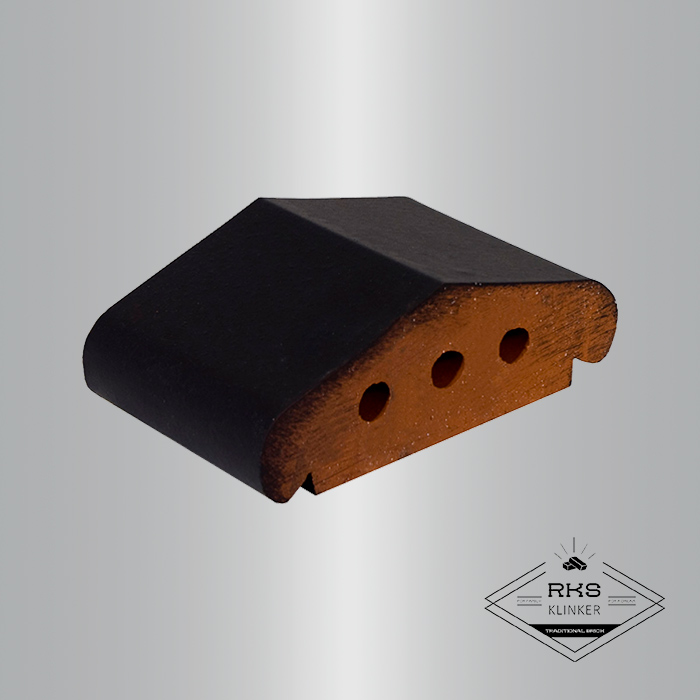Профильный кирпич для заборов ZG Clinker, К12 170x110x65 мм, Графит в Воронеже