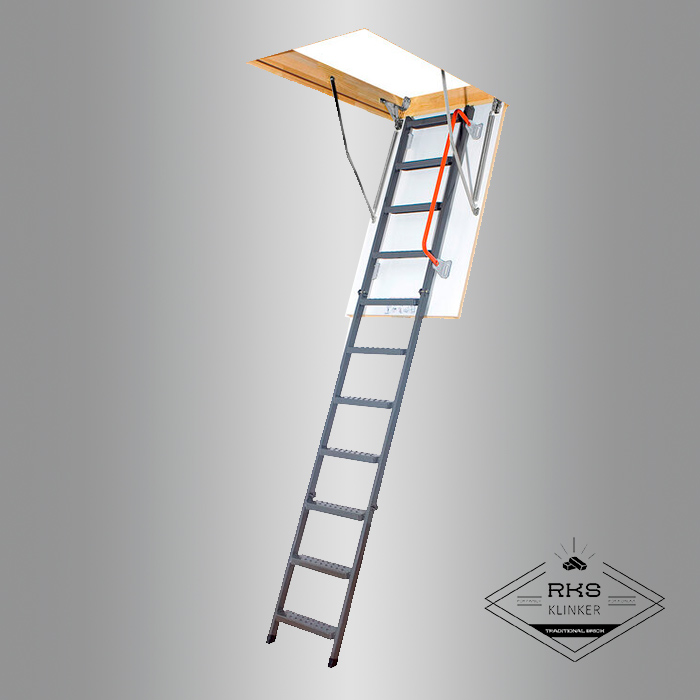 Чердачная металлическая лестница FAKRO LMК 70х140х280 в Воронеже