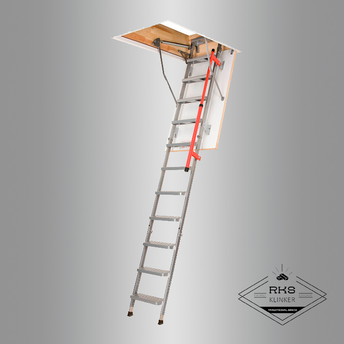 Чердачная металлическая лестница FAKRO LML Lux 60х120х280 в Воронеже