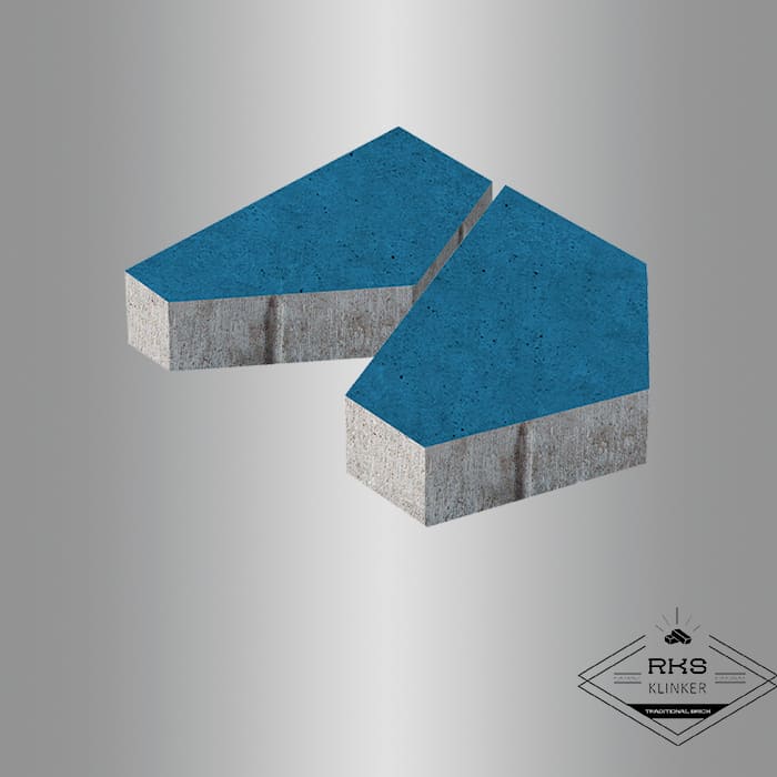 Плитка тротуарная БелАрБет, Полигональ, Синий купить в Воронеже — RKS KLINKER Плитка тротуарная БелАрБет, Полигональ, Синий в Воронеже