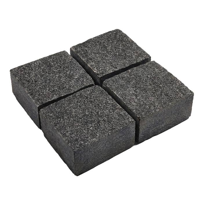 Гранитная брусчатка RKS SLATE Gabbro (Габбро) Карандаш, 100x100 мм в Воронеже