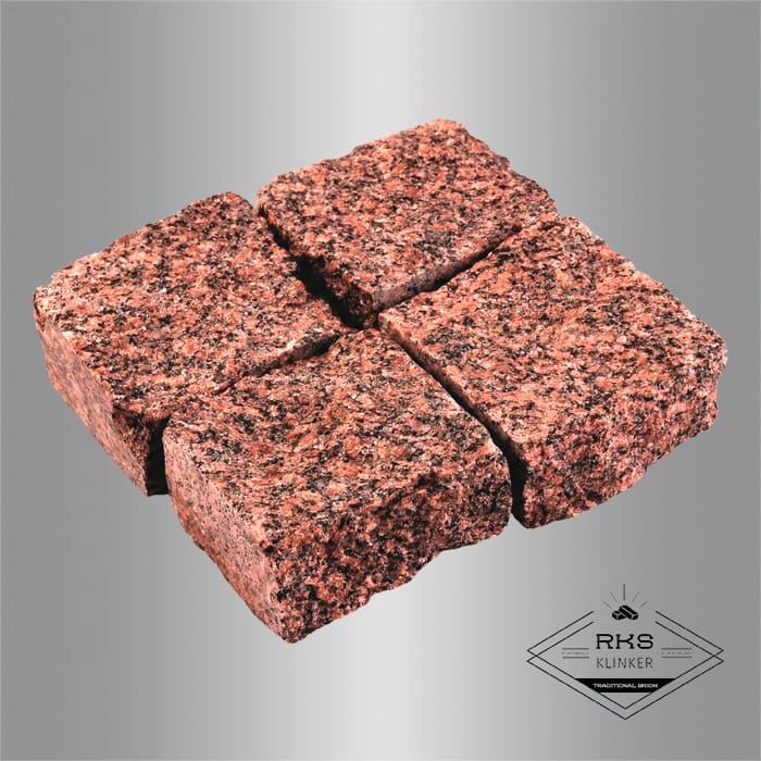 Гранитная брусчатка Сюськюянсаари, Колотая, 100x100 мм в Воронеже