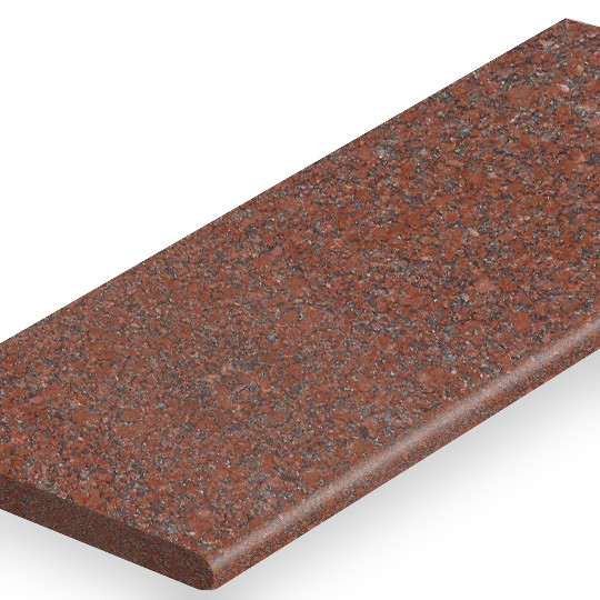 Ступень гранитная Imperial Red в Воронеже