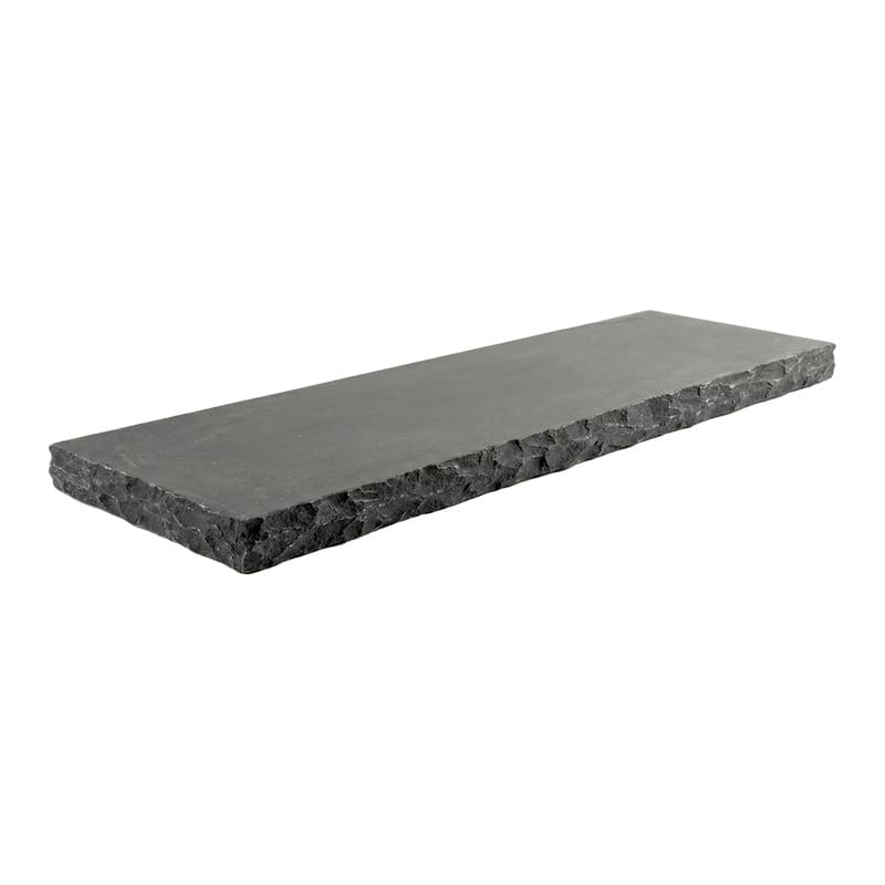 Пошаговая плита из камня RKS SLATE Belgian Black, 1200х350х30 мм в Воронеже