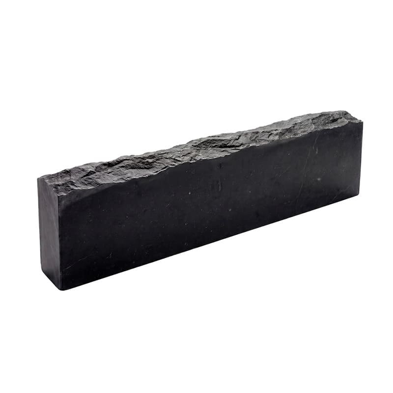 Бордюр из камня RKS SLATE Belgian Black, колотый, 150х80х1000 мм в Воронеже