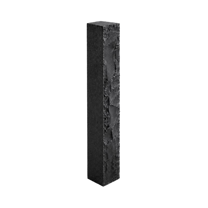 Палисад из камня RKS SLATE Belgian Black, колотый, 100х100х1000 мм в Воронеже