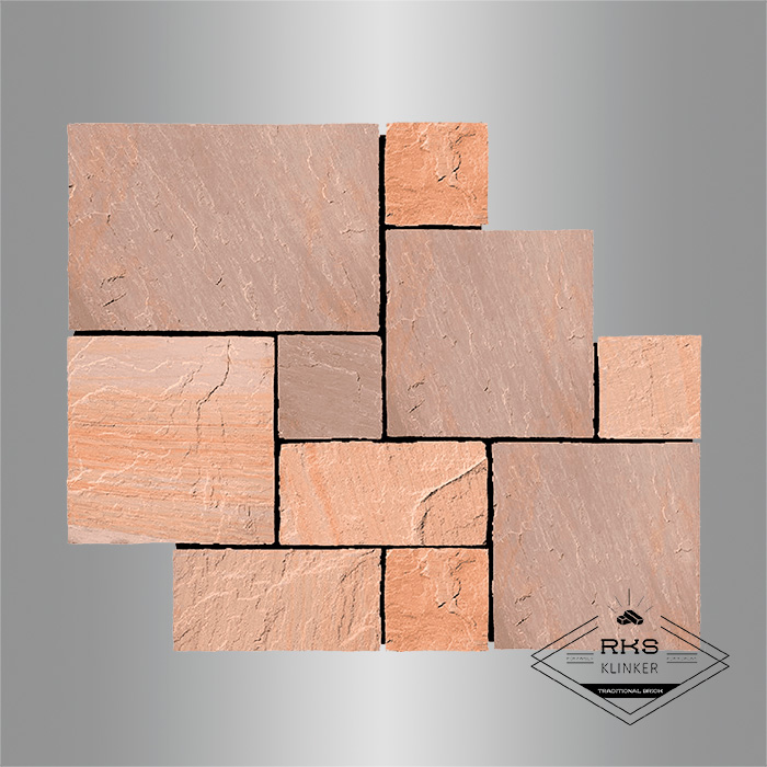 Мозаика из камня песчаник RKS SLATE Belgian Multi в Воронеже