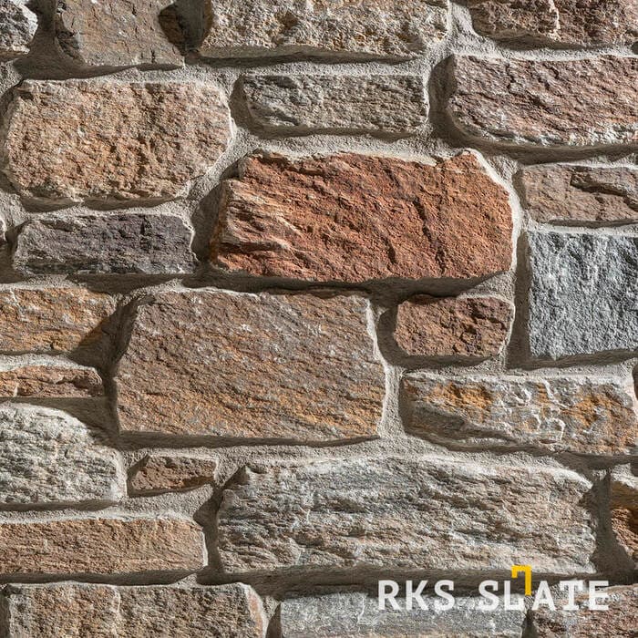 Фасадный облицовочный камень Bergen Blend Castle в Воронеже